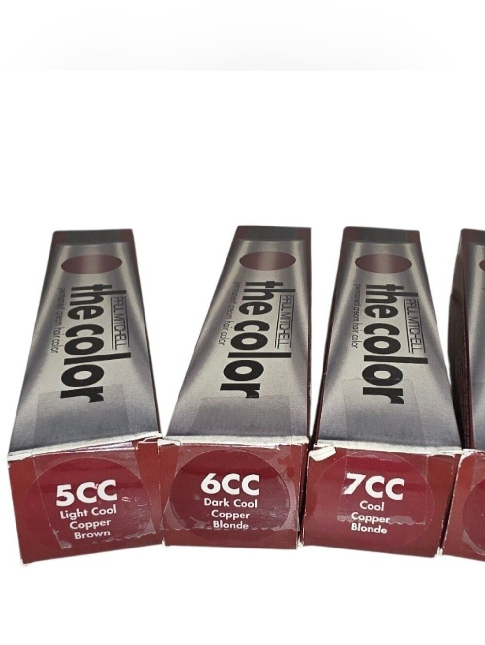 New (4) Paul Mitchell Permanent Cream Hair Color Size 3 fl oz each
